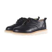 Load image into Gallery viewer, Brando Brogue Shoe - Black - LAST PAIRS - Sizes 24, 25, 26, 27 ONLY