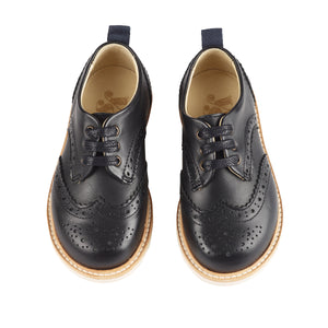 Brando Brogue Shoe - Black - LAST PAIRS - Sizes 24, 25, 26, 27 ONLY
