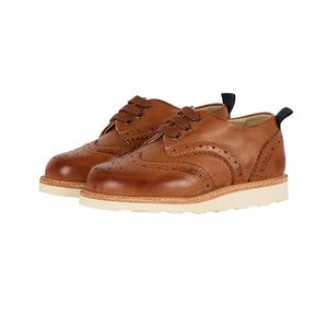 Brando Brogue Shoe - Burnished Tan - LAST PAIRS - Sizes 25 & 27 ONLY