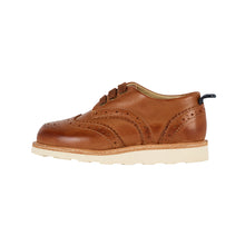 Load image into Gallery viewer, Brando Brogue Shoe - Burnished Tan - LAST PAIRS - Size 25 ONLY