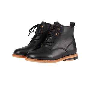 Buster Brogue Boot - Black - LAST PAIR - Size 23 & 28 ONLY