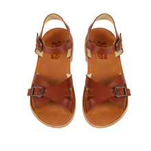 Load image into Gallery viewer, Pearl Sandal - Chestnut Brown