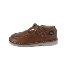 Load image into Gallery viewer, Parker Velcro T-Bar Shoe - Burnished Tan
