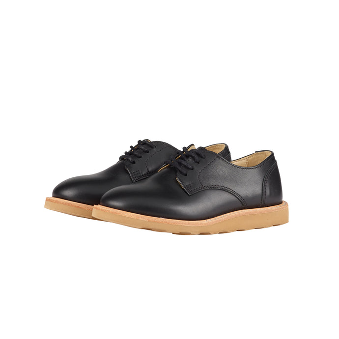 Reggie Derby Shoe - Black - LAST PAIR - Size 27 ONLY