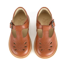 Load image into Gallery viewer, Rosie T-Bar Shoe - Chestnut Brown - LAST PAIRS - Sizes 20 &amp; 34 ONLY