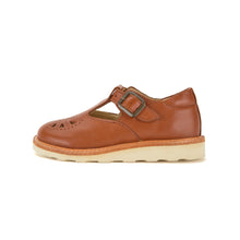 Load image into Gallery viewer, Rosie T-Bar Shoe - Chestnut Brown - LAST PAIRS - Sizes 20 &amp; 34 ONLY