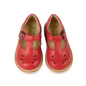 Rosie T-Bar Shoe - Rouge Red