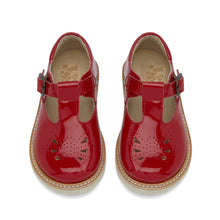 Load image into Gallery viewer, Rosie T-Bar Shoe - London Red - LAST PAIRS - Sizes 22 &amp; 34 ONLY